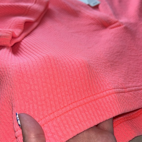 Aerie Oversized pink v-neck soft fuzzy sweater | size s | nwt - Picture 2 of 6